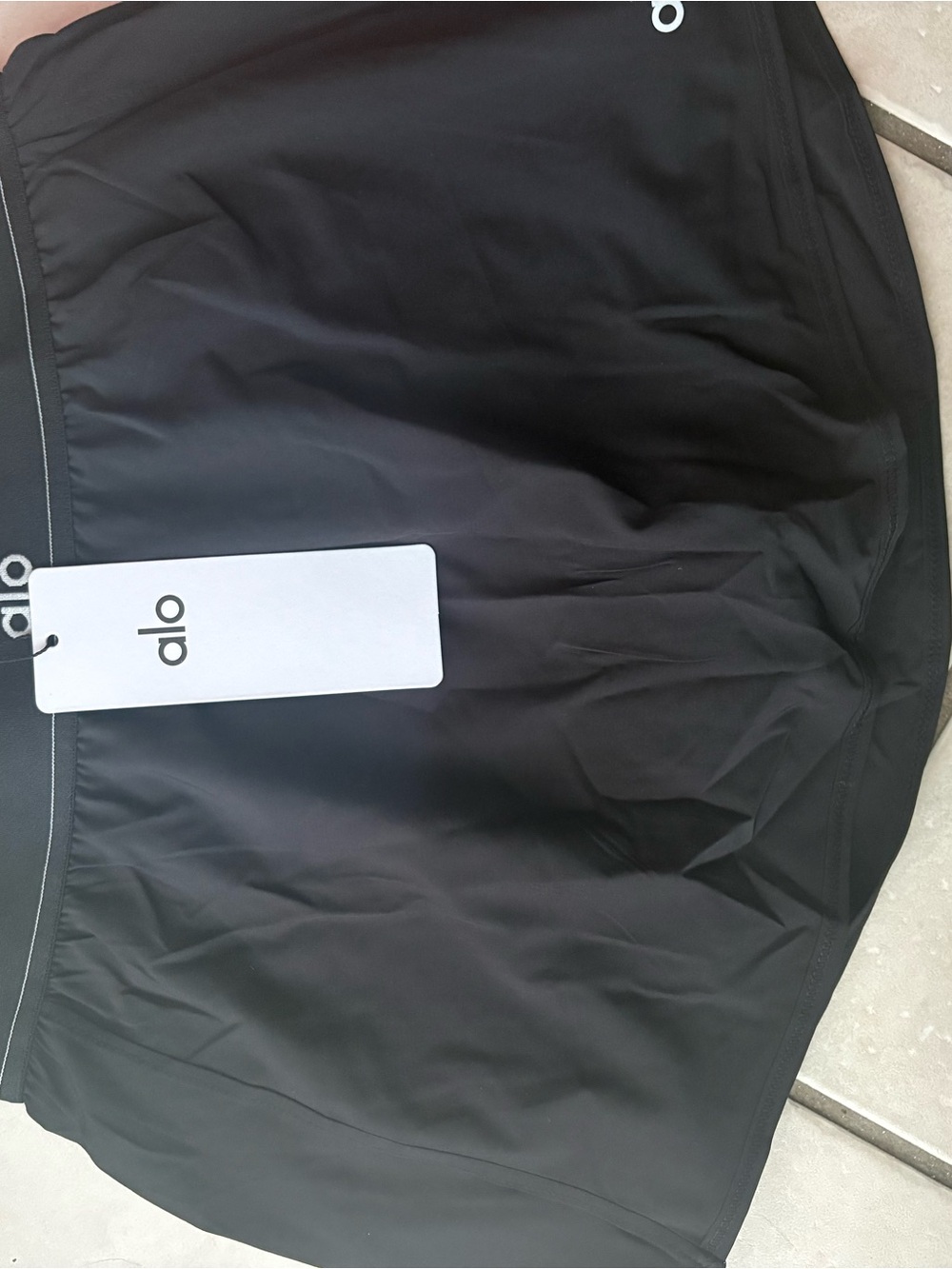 ALO Yoga Black Circle Skirt